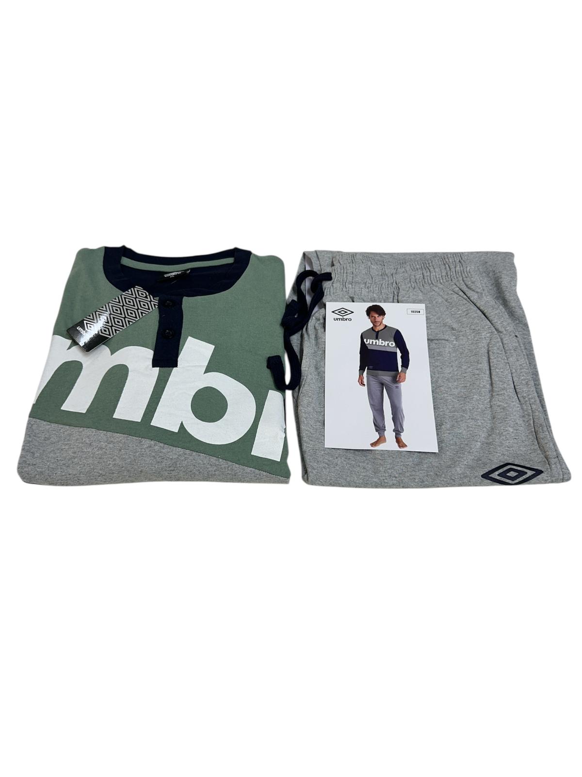 Pigiama Uomo Primavera/Estate Umbro UPJ10258S Cotone