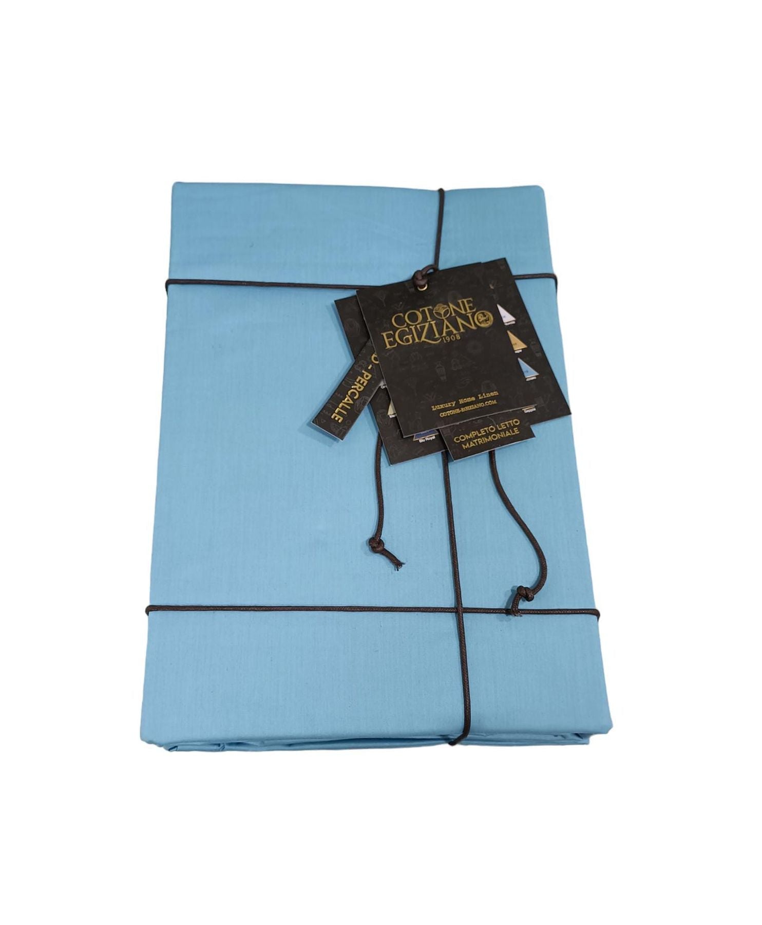 Completo Lenzuola Luxury Percalle Matrimoniale Percalle di Cotone