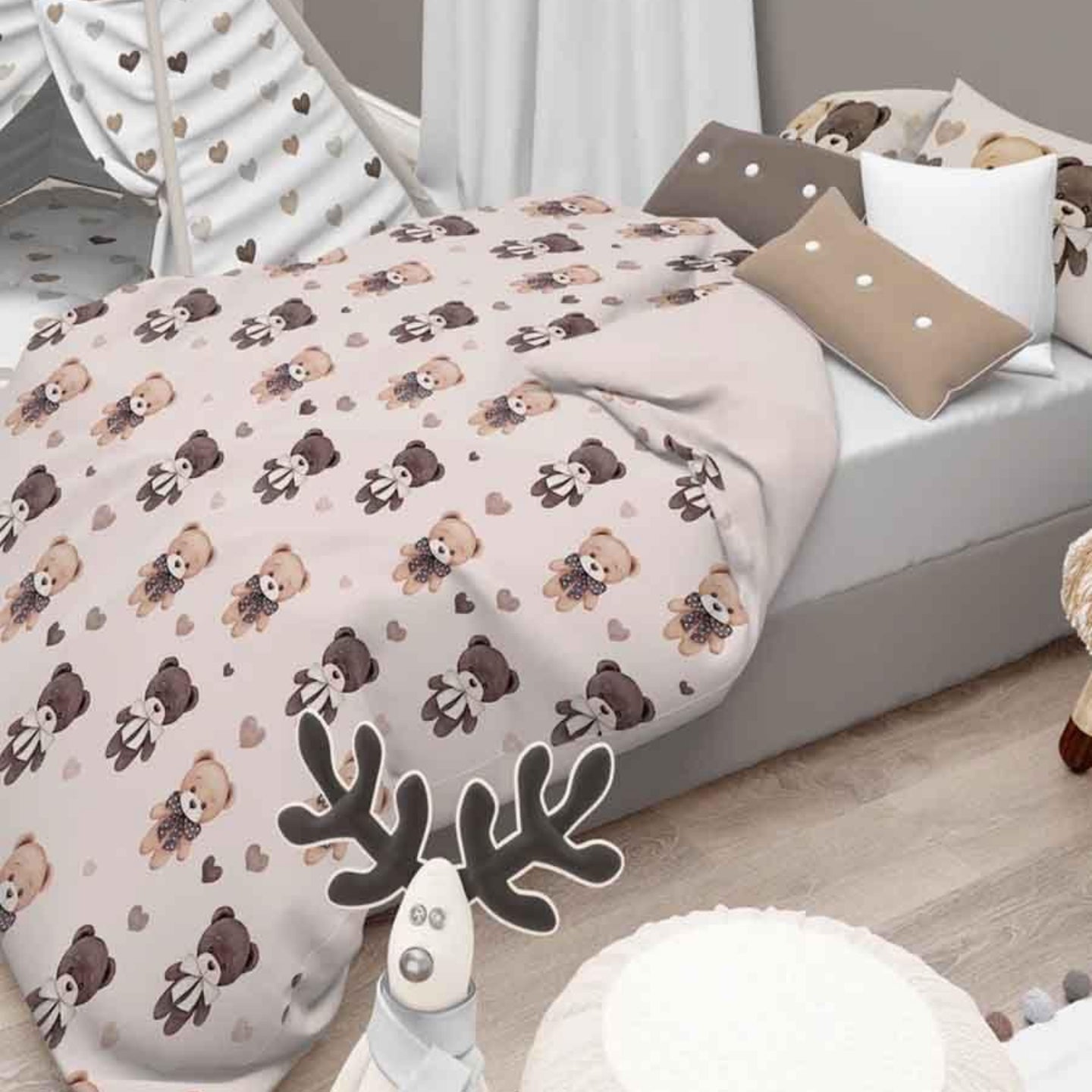 Trapunta Singola Daunex Orsachiotti 180×260 cm – Microfibra