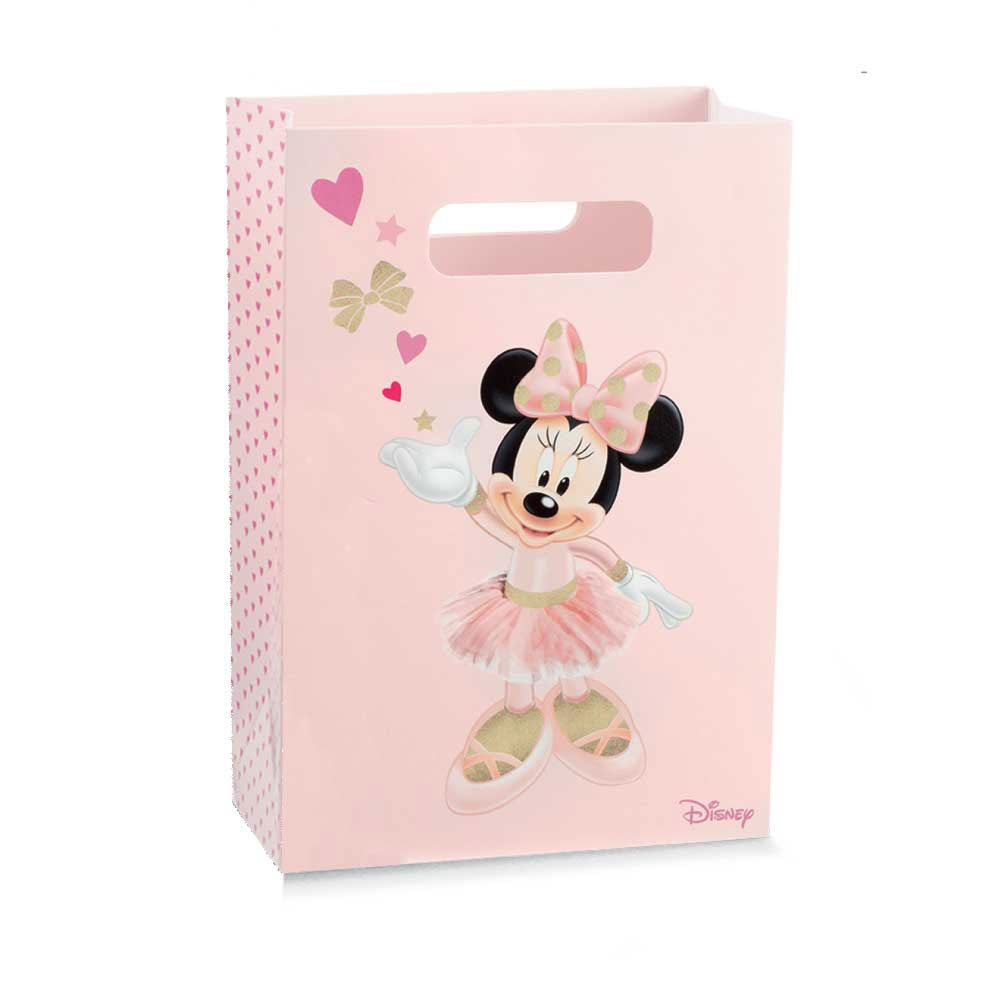 Scatolina Nascita Bimba Shopper Disney Minnie Ballerina