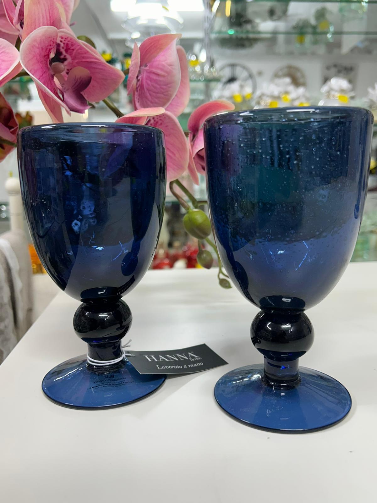 Set 6 Calici Vino Hanna Home in Vetro