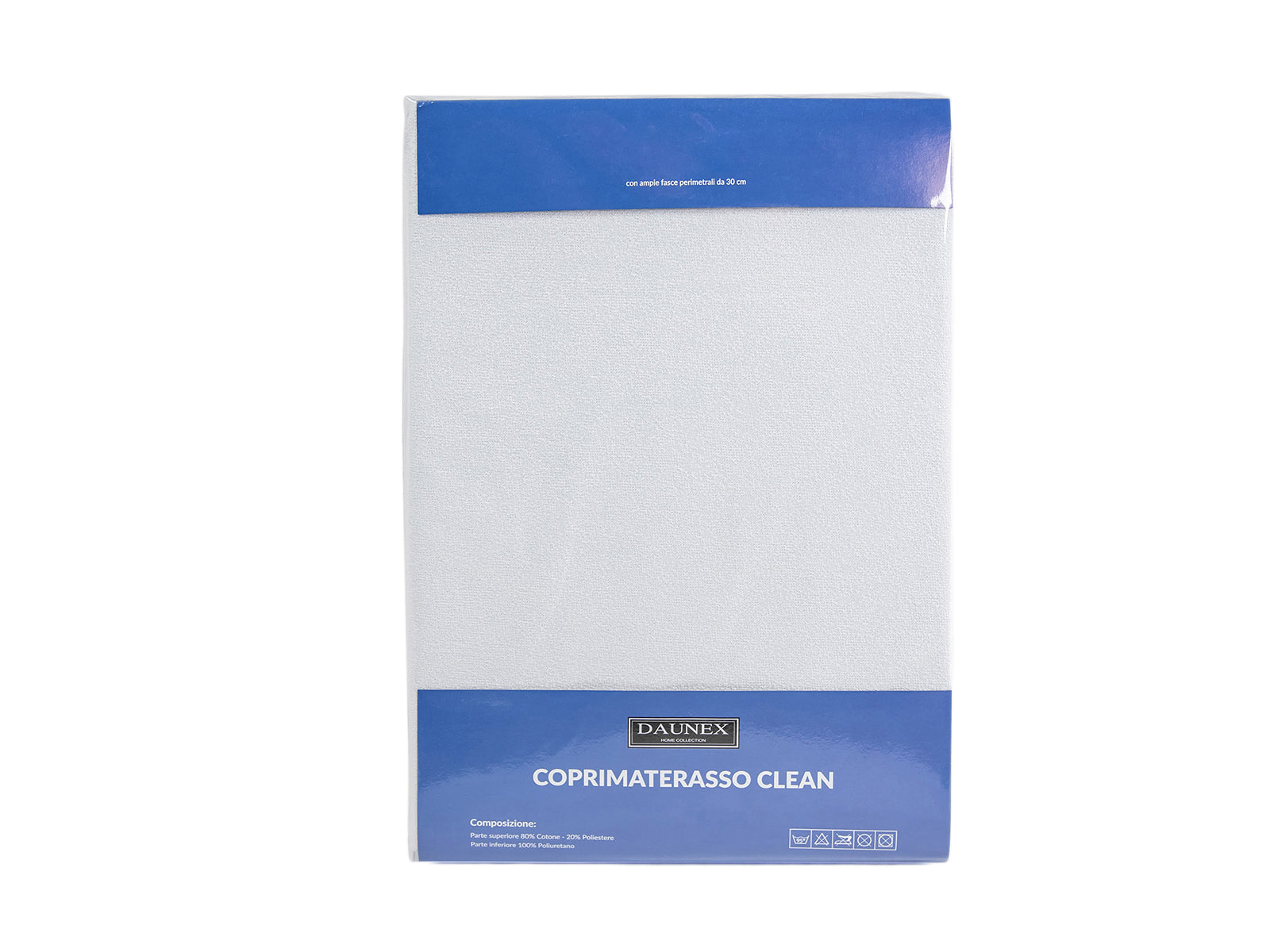 Coprimaterasso Daunex Clean 120×200+30 cm – 1 Piazza e Mezza Impermeabile
