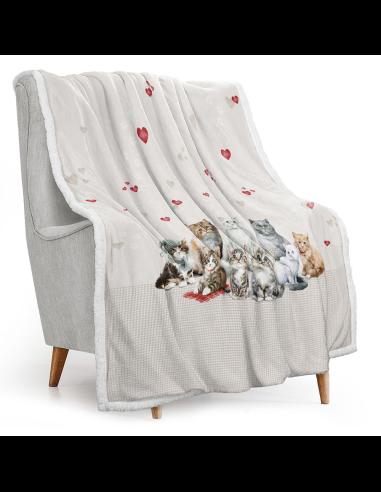 Plaid Daunex Amici 130×160 cm – Microfibra Morbidissima