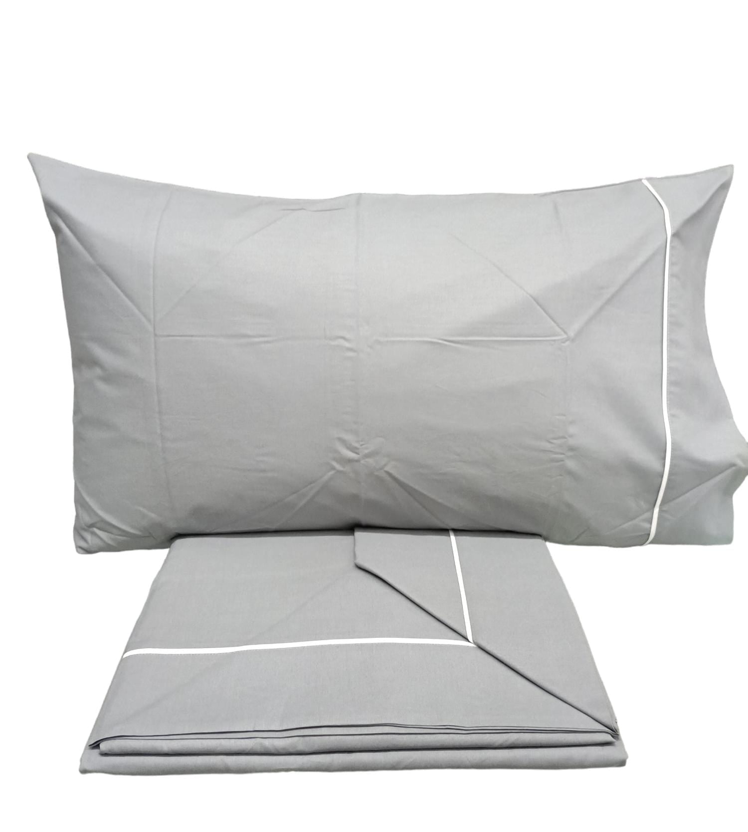 Completo Lenzuola Pierre Cardin Flou Matrimoniale 100% Cotone