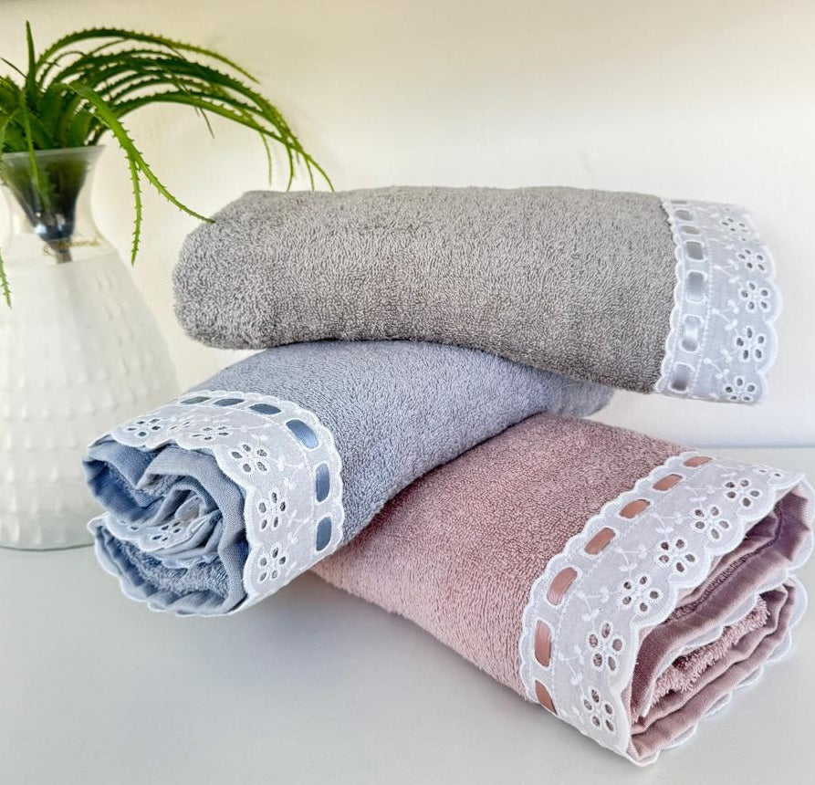 Set Asciugamani 3+3 Alexander Tuscany Home Colors  Spugna di Cotone