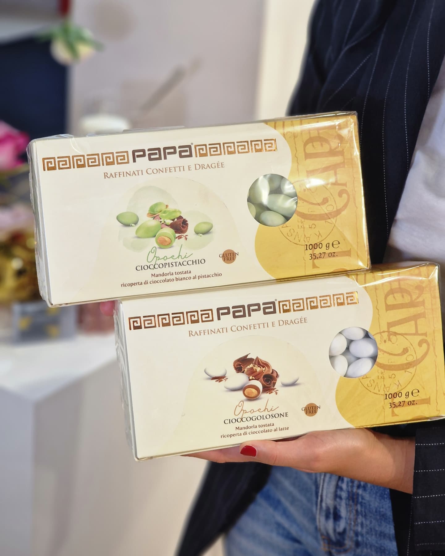 Confetti Papa Cioccopistacchio opaco