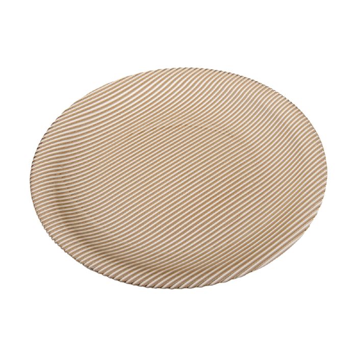 Vassoio Evviva 5508 – Seventy in Vetro Champagne Ø 32 cm