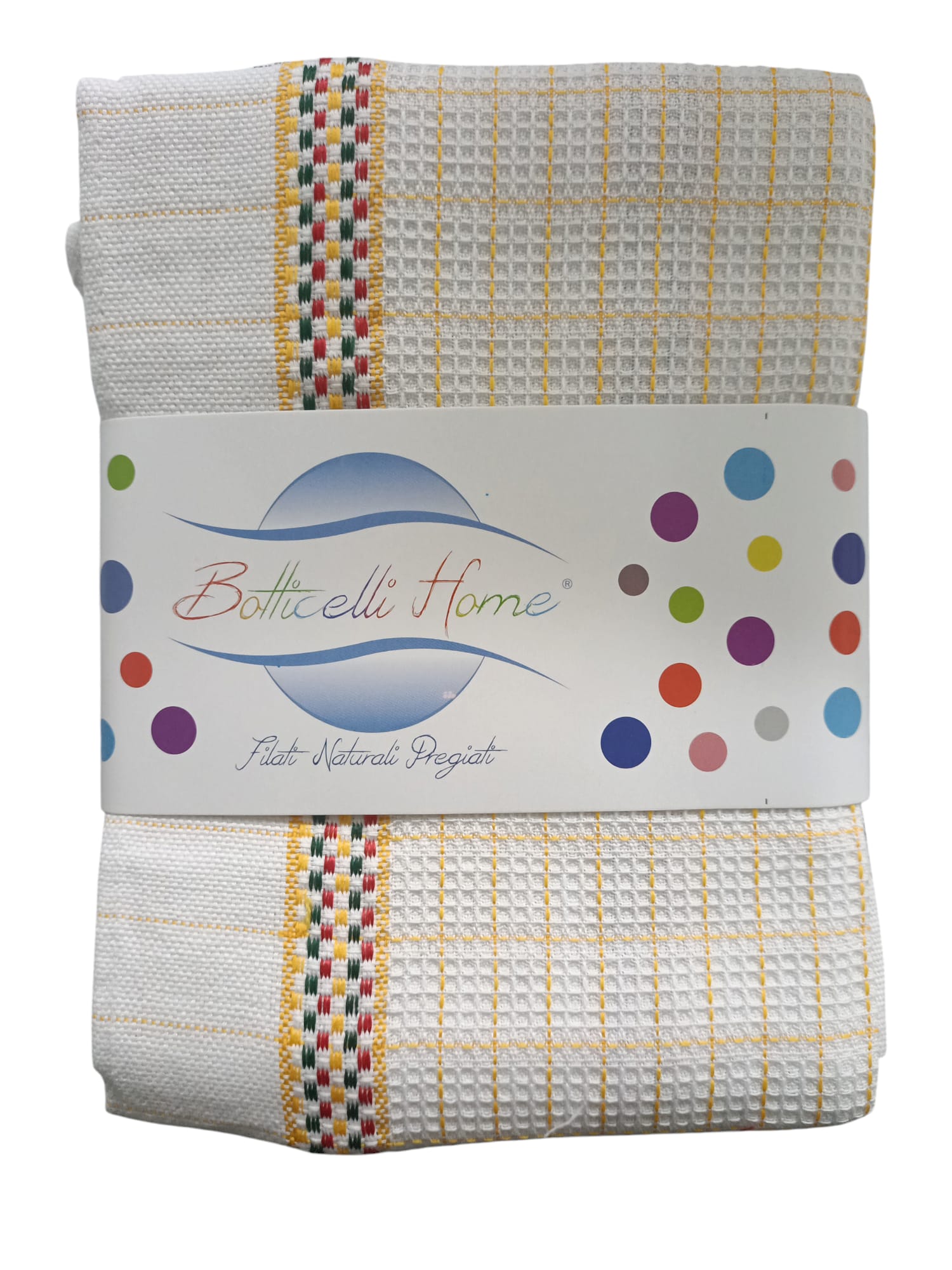Strofinacci Botticelli Super waffle 50x70 cm Cotone