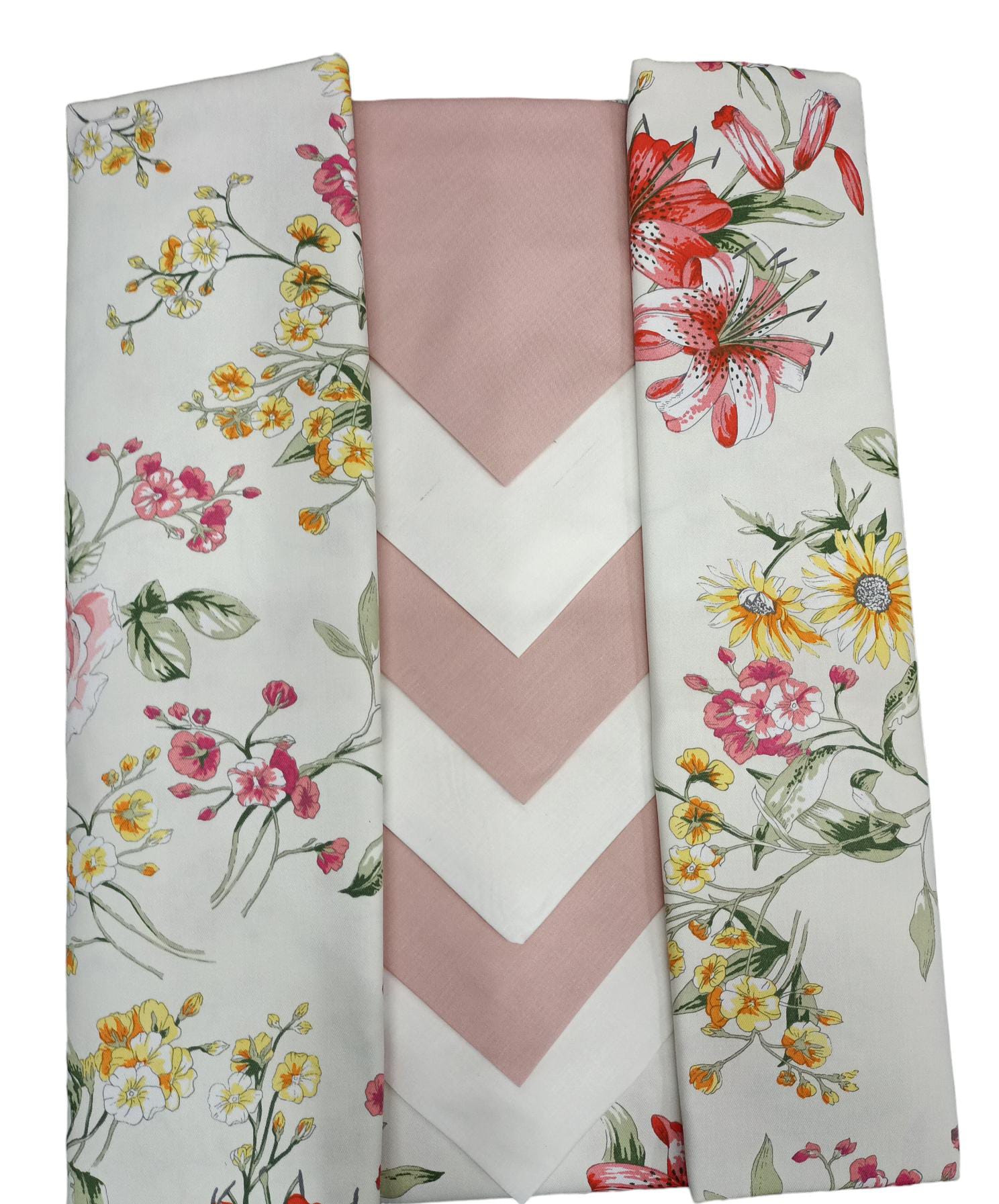 Tovaglia da Tavola Botticelli Flowers X12 100% Cotone