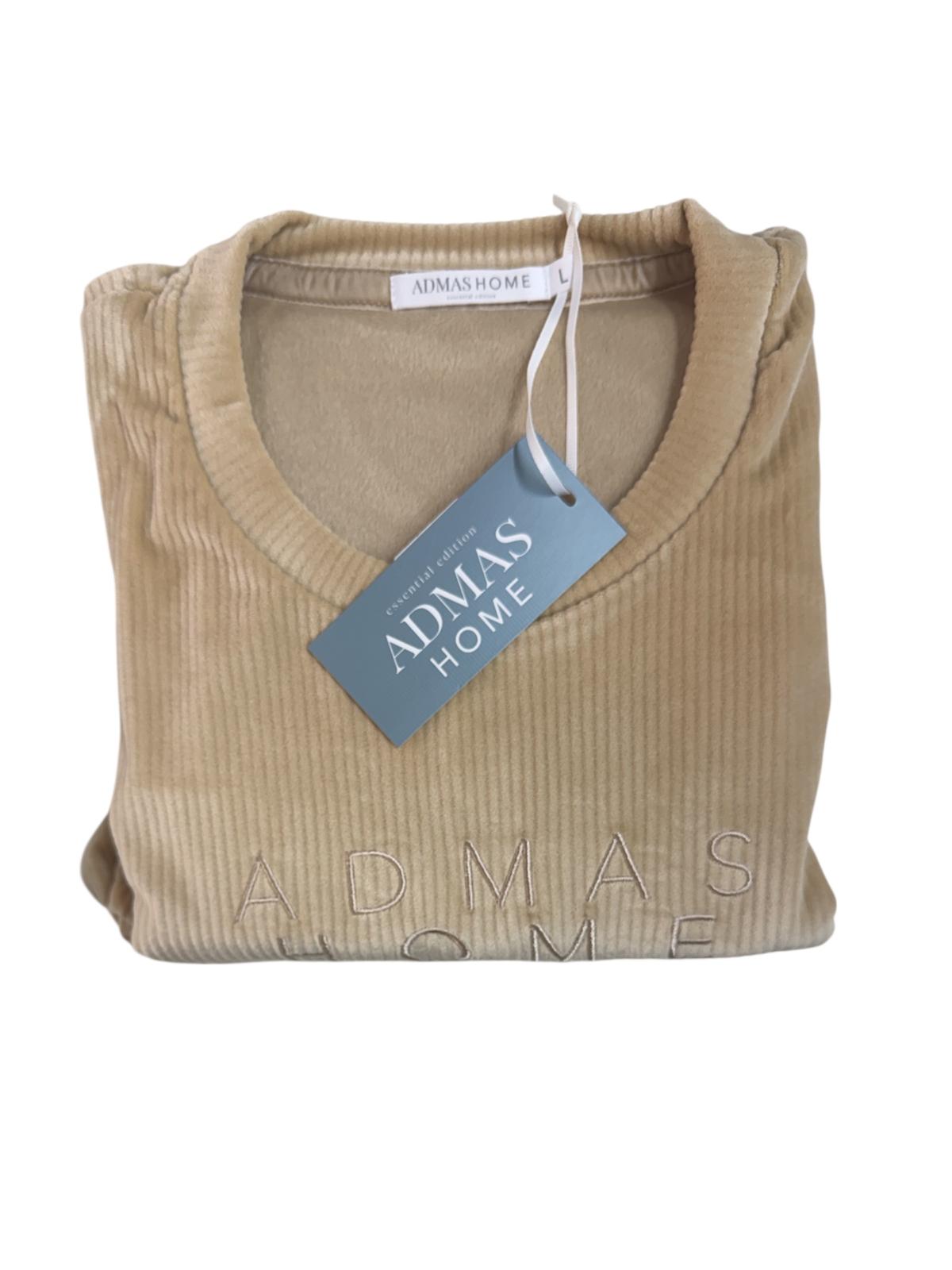 Pigiama Donna Admas 63143 – Autunno/Inverno – Morbido Effetto Ciniglia