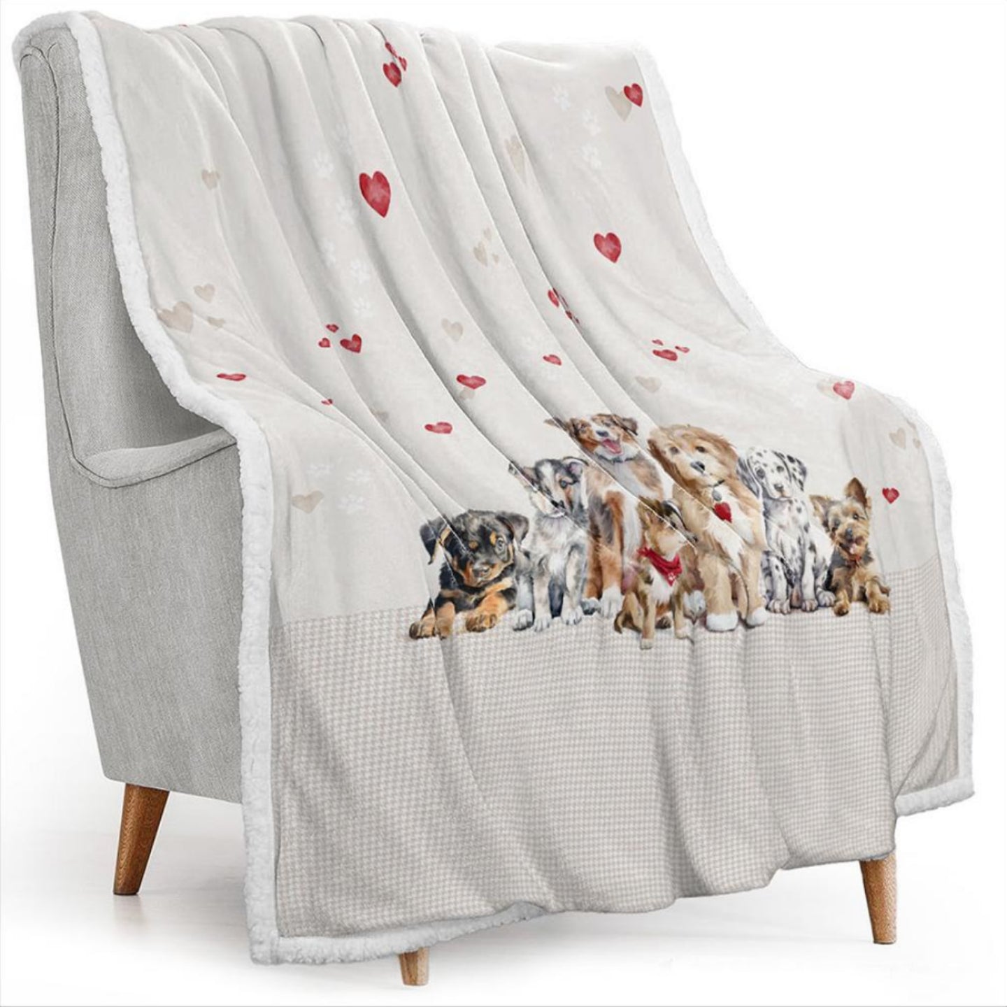 Plaid Daunex Batuffoli 130×160 cm – Microfibra Morbidissima