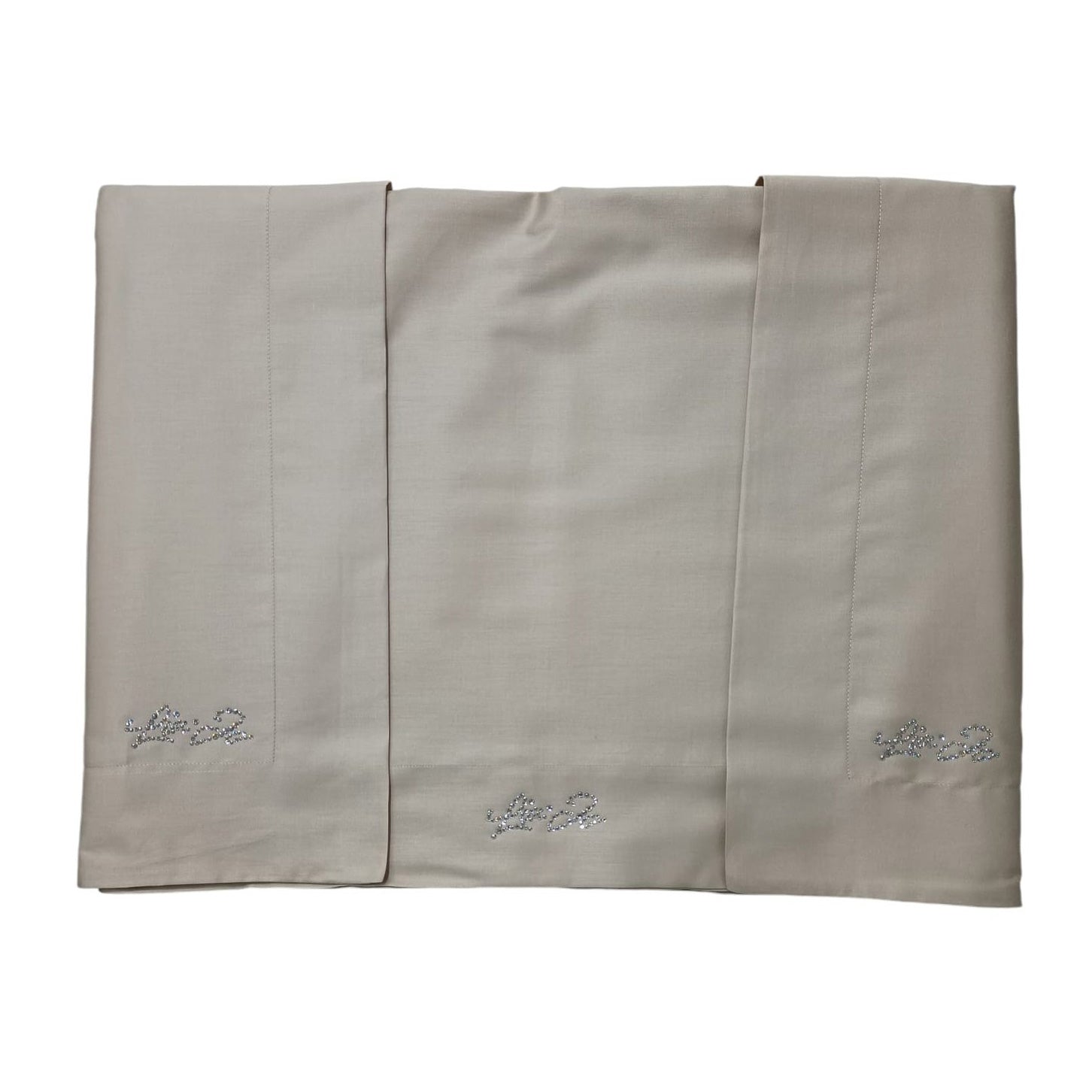 Completo Lenzuola Liu Jo Basico Matrimoniale 100% Raso di Cotone