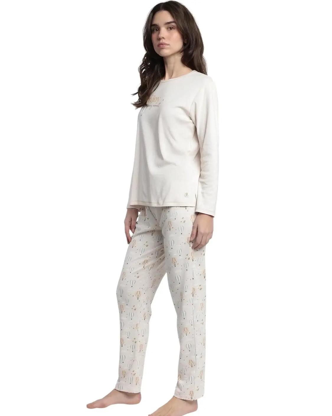 Pigiama Donna Admas 63589 – Autunno/Inverno – In Caldo Cotone