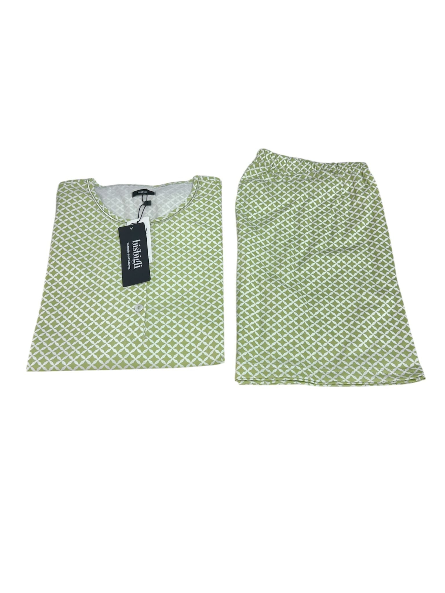 Pigiama Donna Primavera/Estate Bisbigli BR175286 100% Cotone