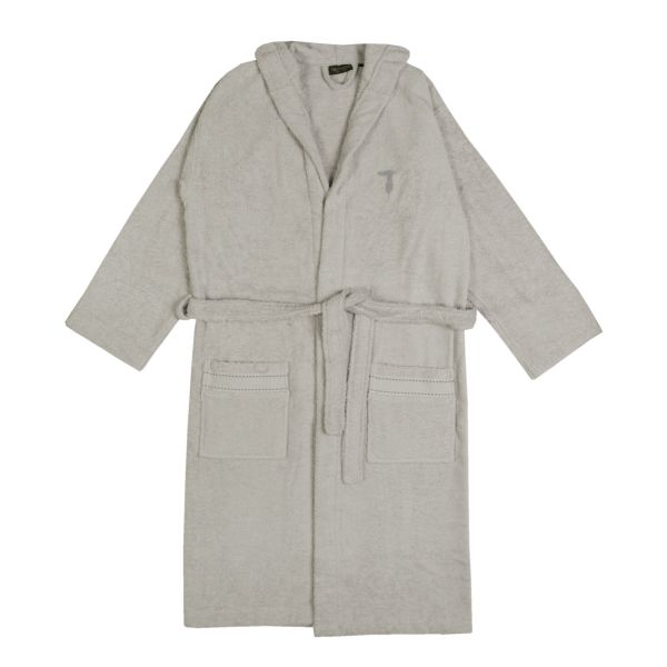 Accappatoio Trussardi Ribbon Cappuccio Spugna di Cotone