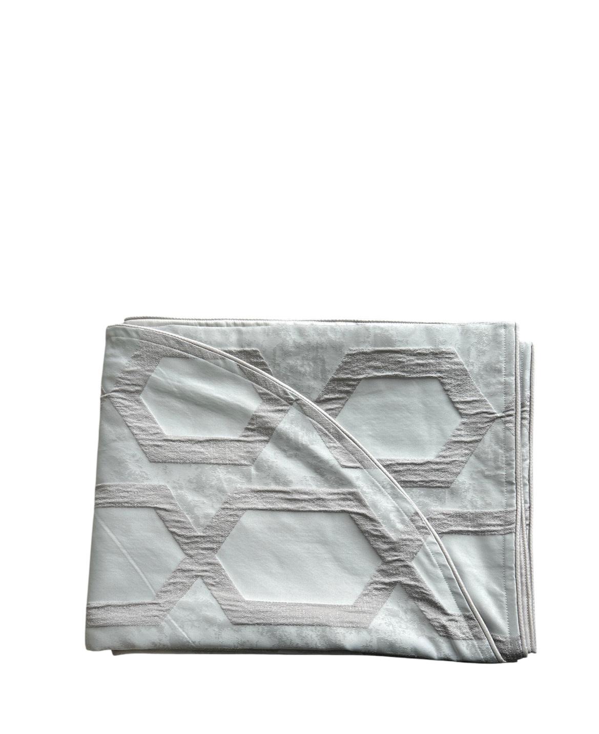Copriletto Matrimoniale Alexander Tuscany Home Esagoni – Jacquard 260x260 cm
