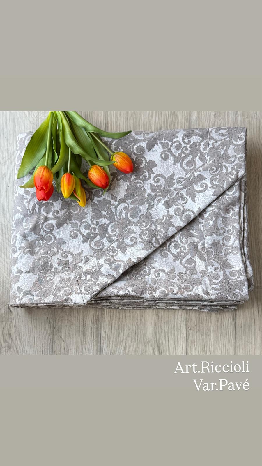 Copriletto Matrimoniale Alexander Tuscany Home Riccioli – Jacquard 260x260 cm