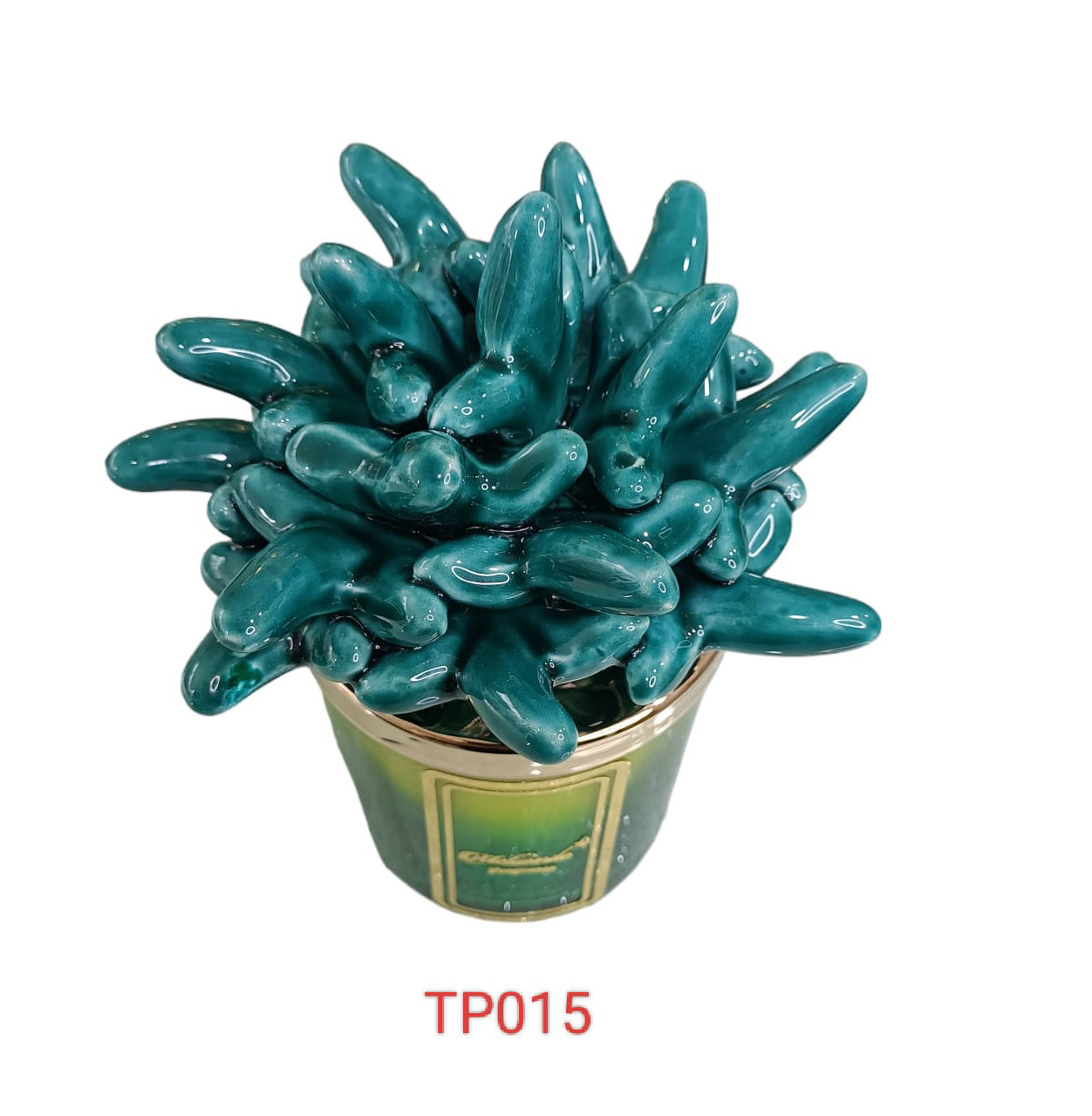Candela Media Melaverde Linea Tropicana  Porcellana
