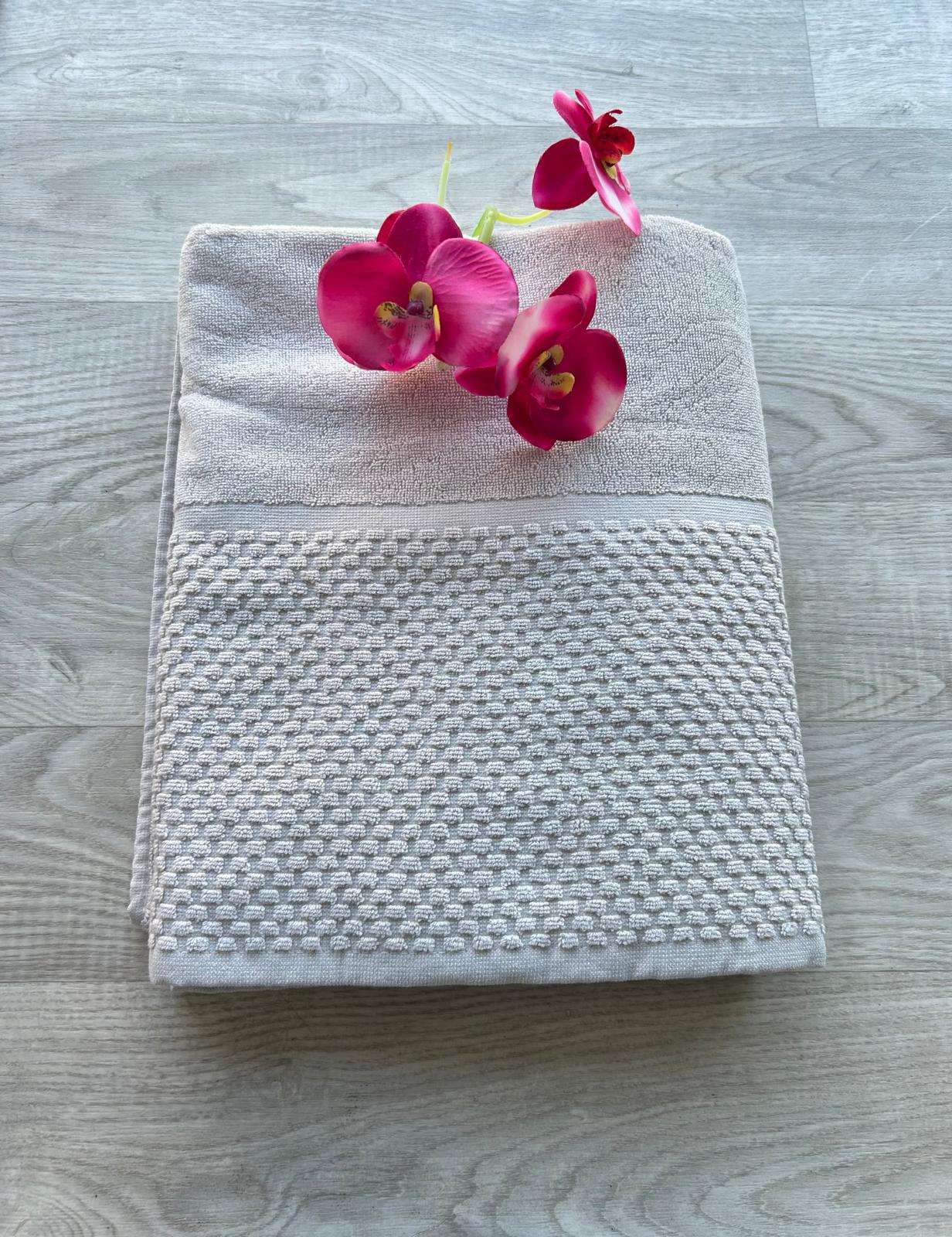 Telo Bagno Check Via Roma 60 – Spugna di Cotone Extra Soffice 100x150 cm