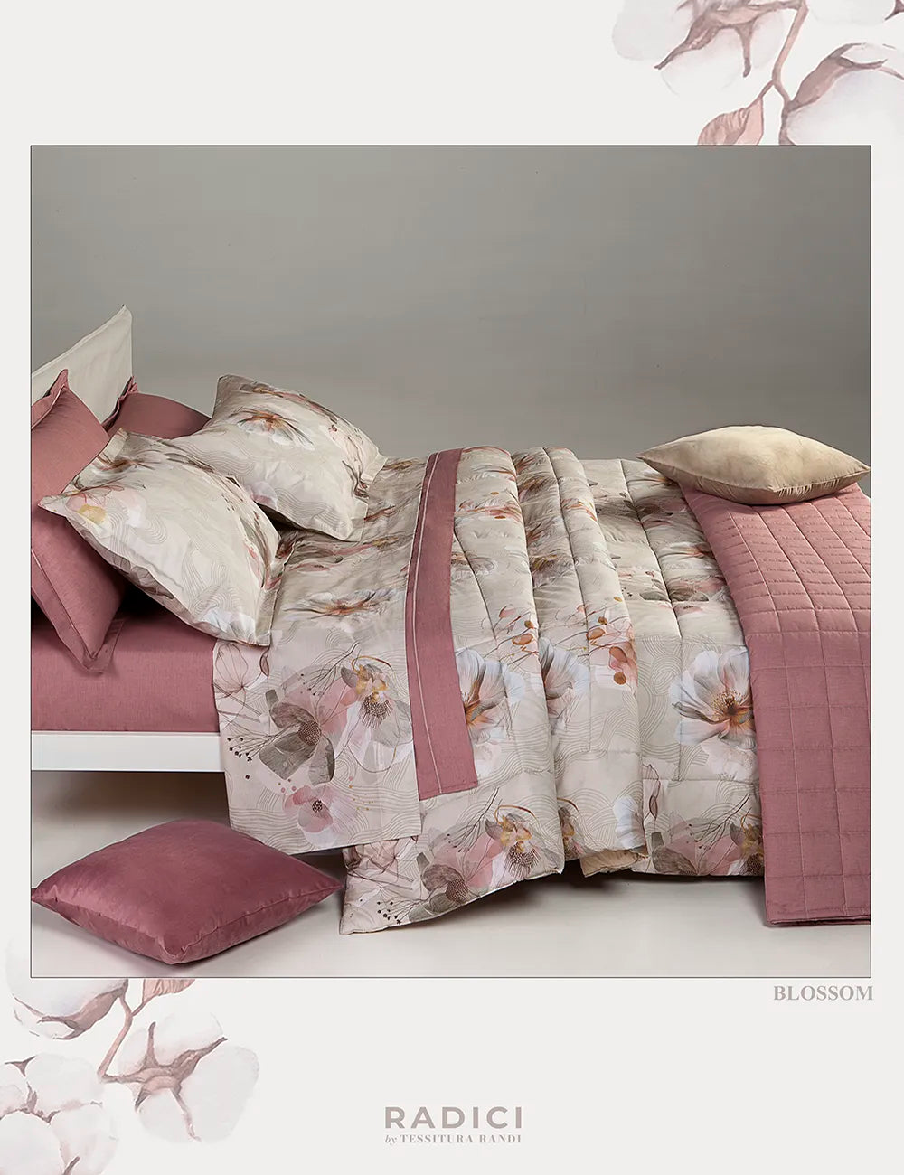Trapunta Tessitura Randi Blossom