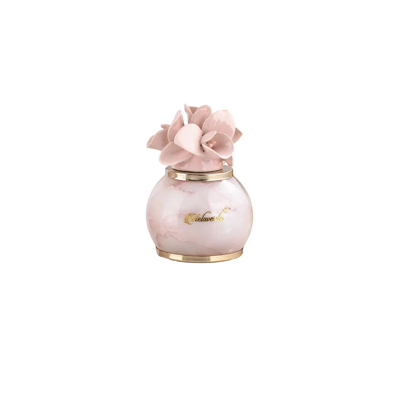 Lampada piccola Melaverde Orchidea Rosa  Porcellana