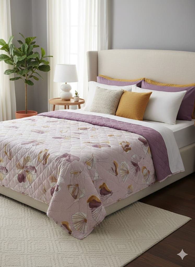 Trapuntino matrimoniale Tessitura Randi Atelier 39 Matrimoniale Percalle di Cotone