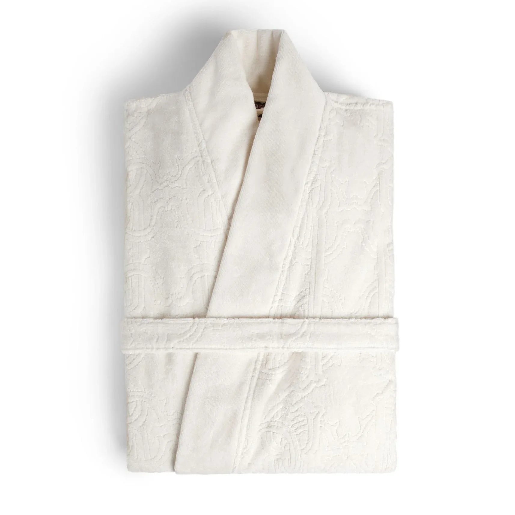 Accappatoio Logo XXL Roberto Cavalli Bianco Cotone - The King Luxury