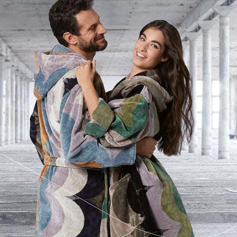 Accappatoio Madrid S/M Mirabello Carrara Spugna Cotone - The King Luxury