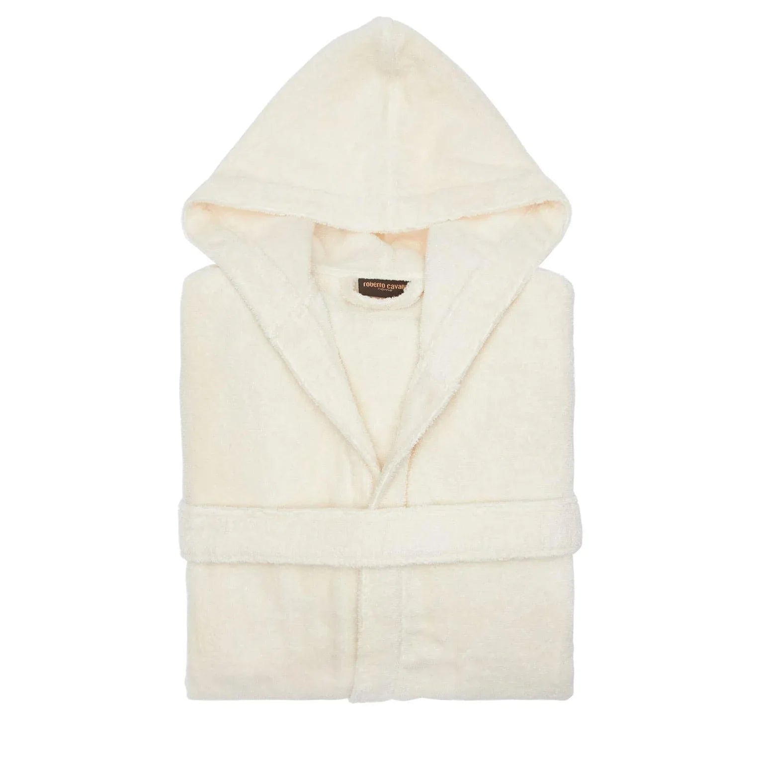 Accappatoio Roberto Cavalli Gold New XXL Ivory Cotone - The King Luxury