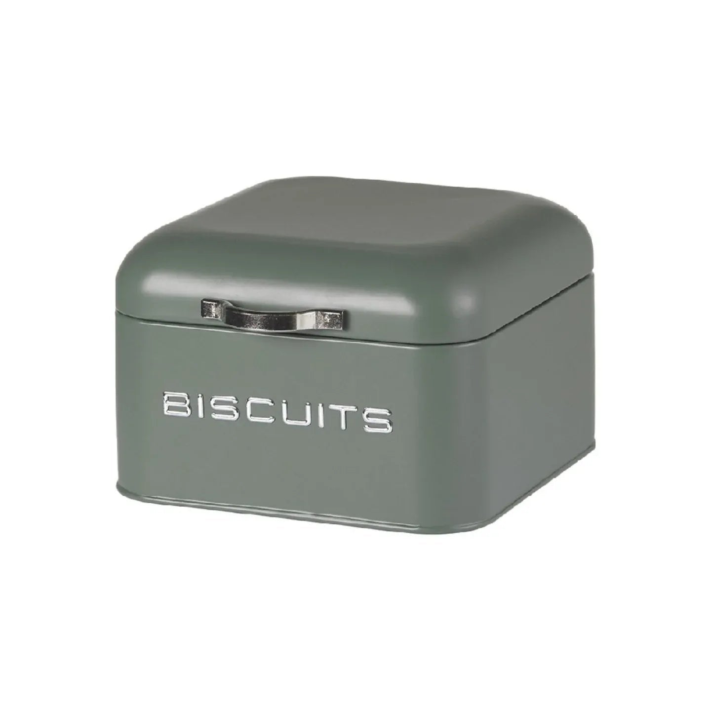 Biscottiera Evviva 5952 – Vintage con Manico in Metallo Verde - The King Luxury