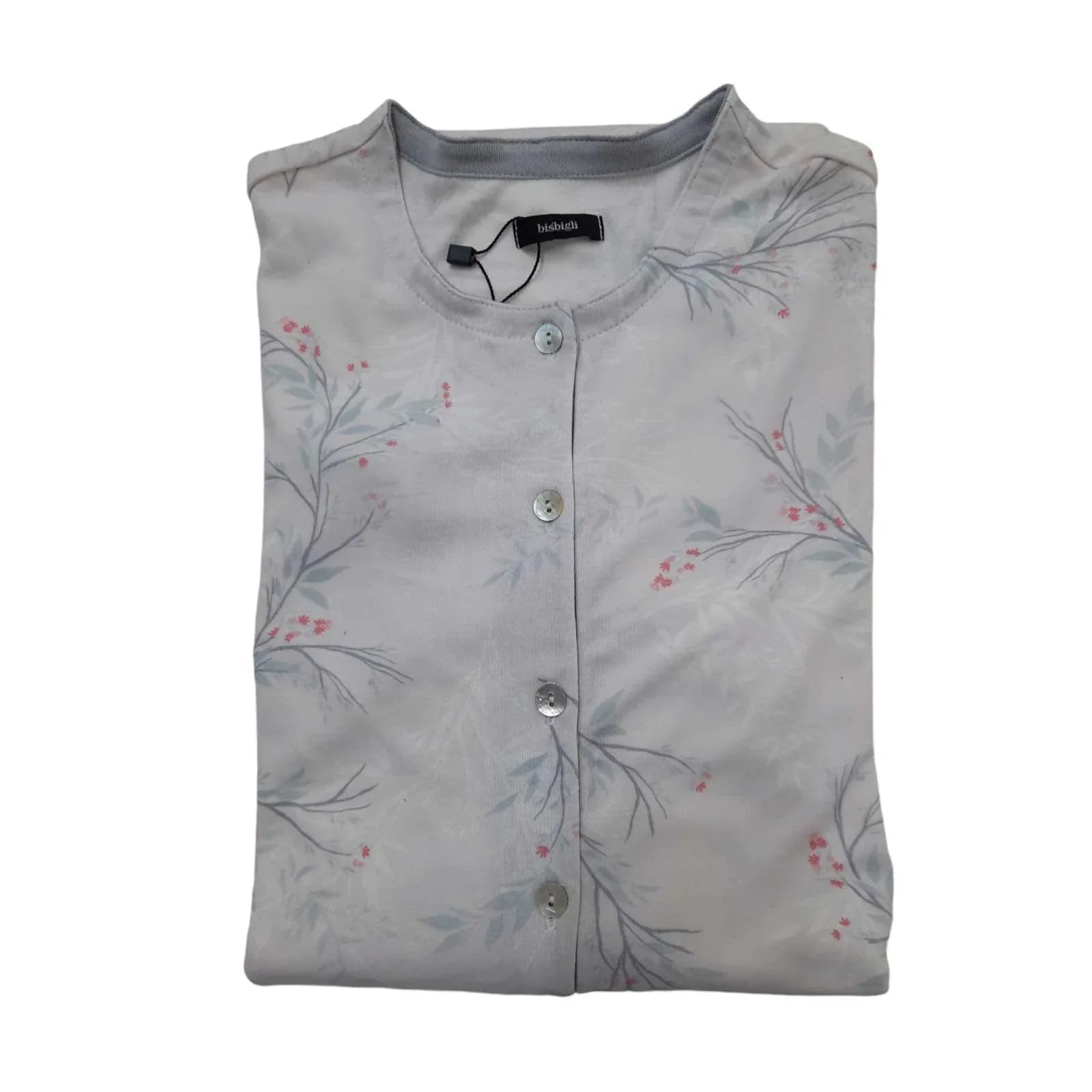 Camicia Notte Bisbigli Steli e Stili – Cotone Smerlato - The King Luxury