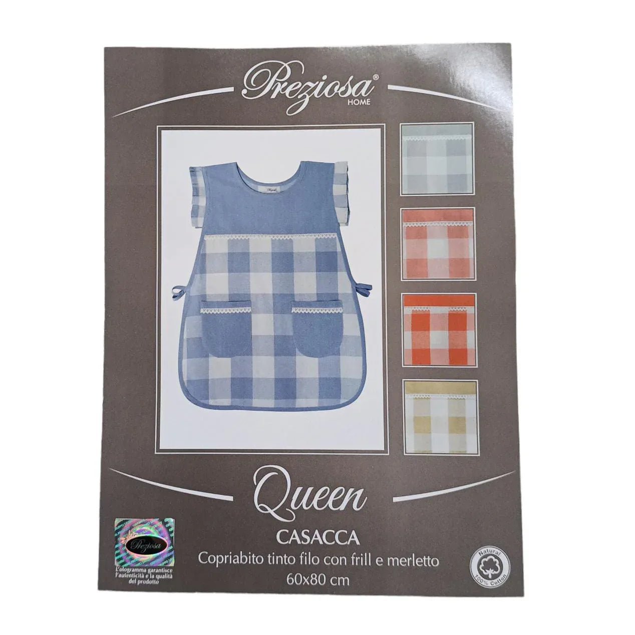 Casacca Preziosa Queen Cotone Artigianale - The King Luxury