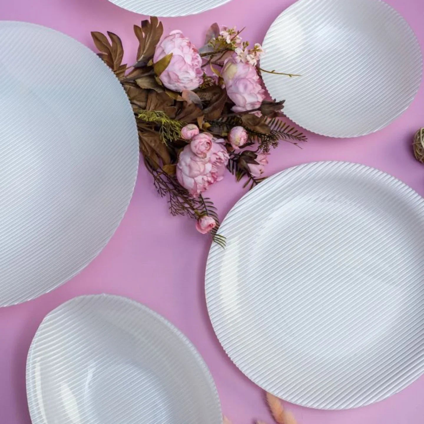 Centrotavola Evviva 5499 – Seventy in Vetro Bianco - The King Luxury