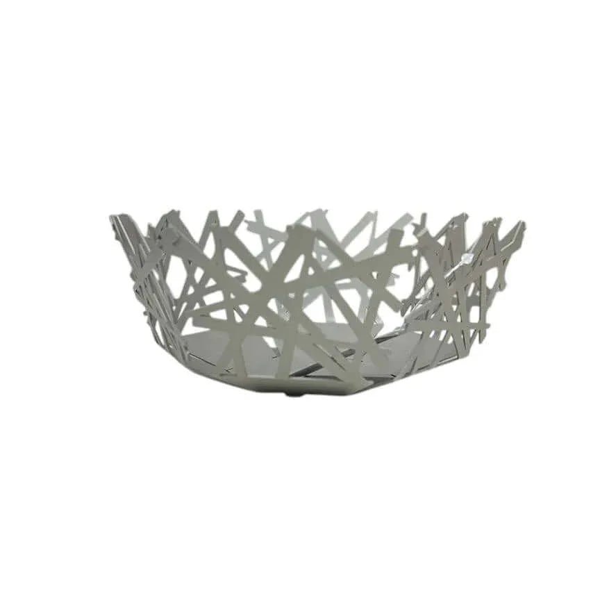 Cesto Centrotavola Metallo Tokyo Ceart Made in Italy - The King Luxury