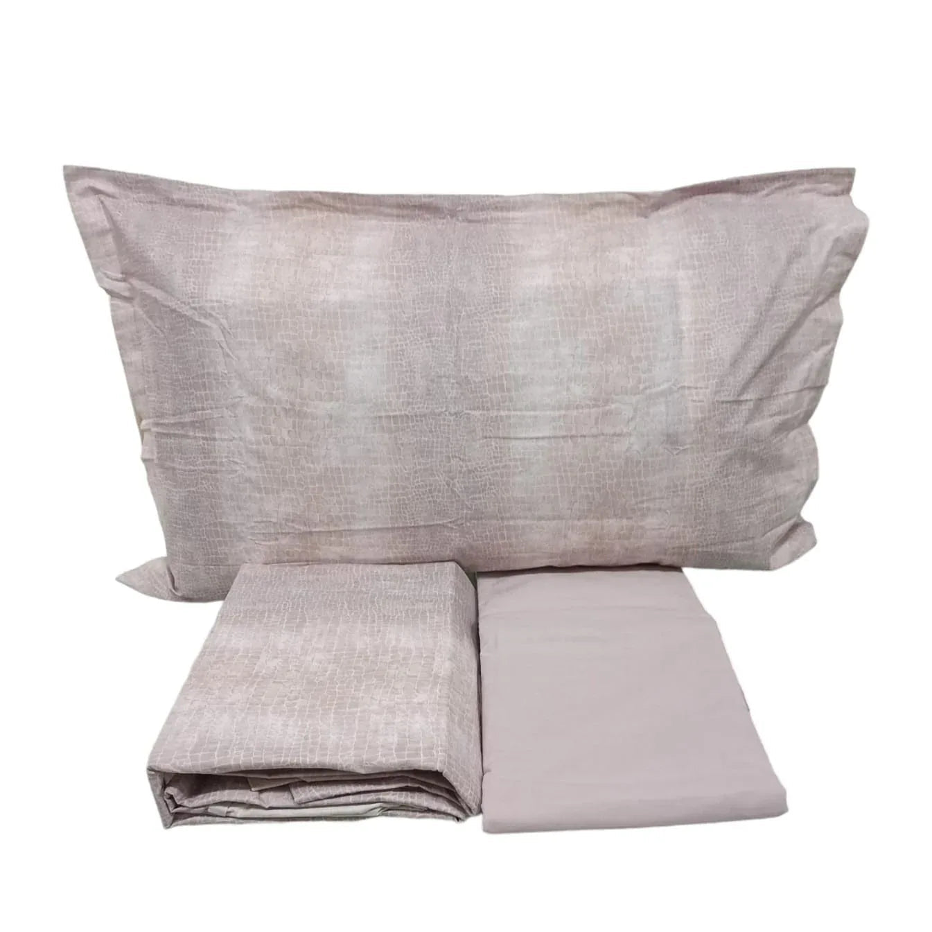 Completo Lenzuola 1 Piazza e 1/2 Snake Percalle Cotone - The King Luxury