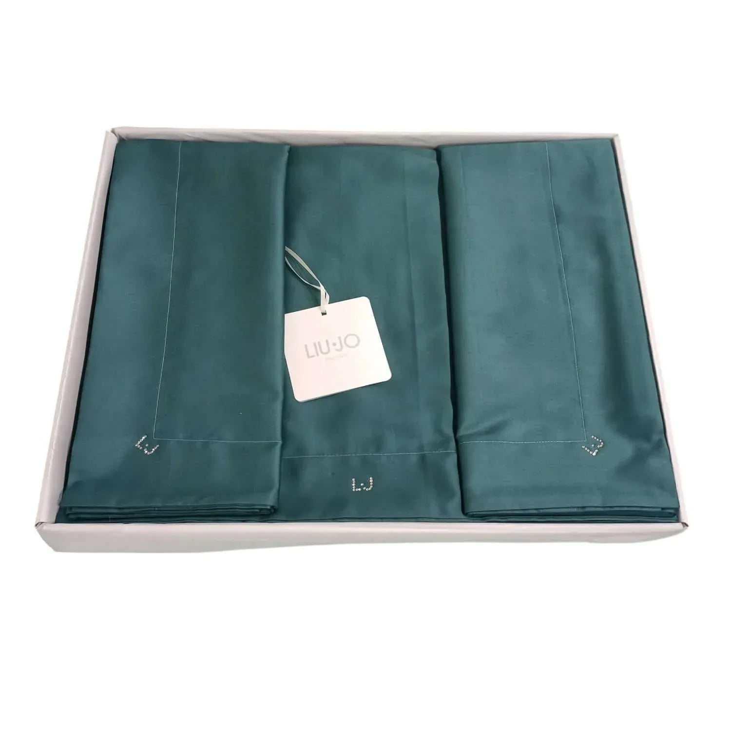 Completo Lenzuola Liu Jo Rasatello Matrimoniale Cotone - The King Luxury