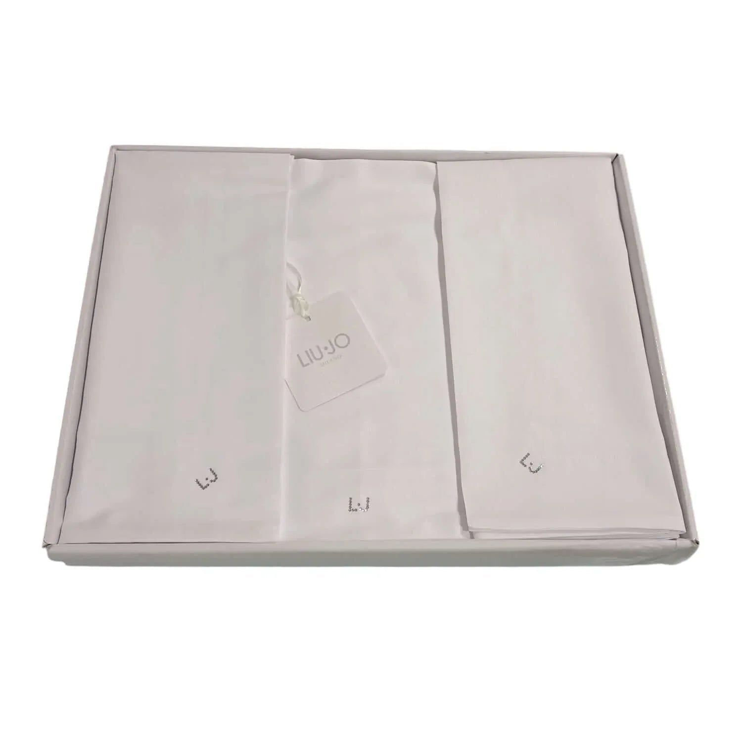Completo Lenzuola Liu Jo Rasatello Matrimoniale Cotone - The King Luxury