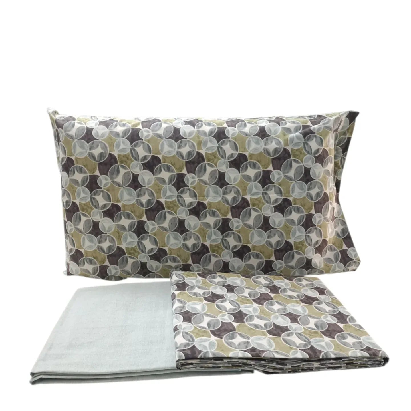 Completo Lenzuola Mae' Via Roma 60 Sailor Matrimoniale Percalle di Cotone - The King Luxury