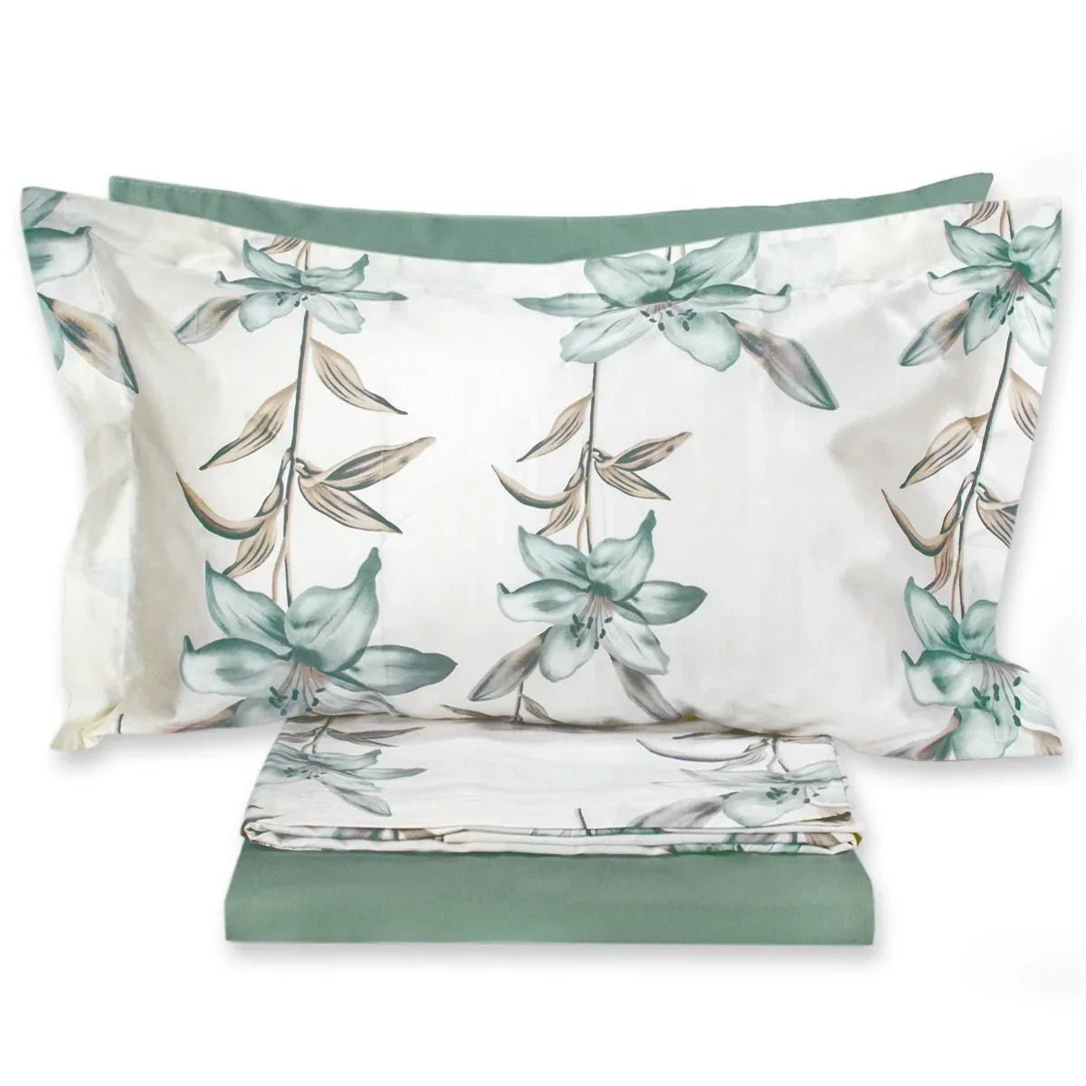 Completo Lenzuola Maestri Cotonieri Camilla Matrimoniale Cotone - The King Luxury