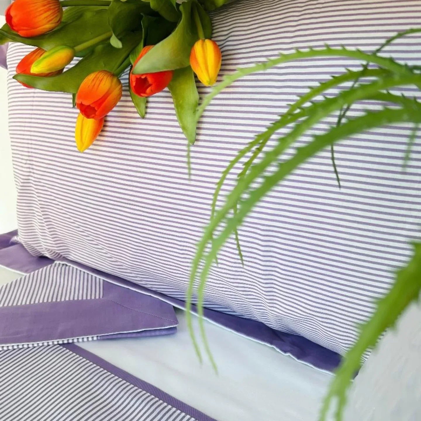 Completo Lenzuola Matrimoniale Alexander Tuscany Home Dapry – 100% Cotone - The King Luxury