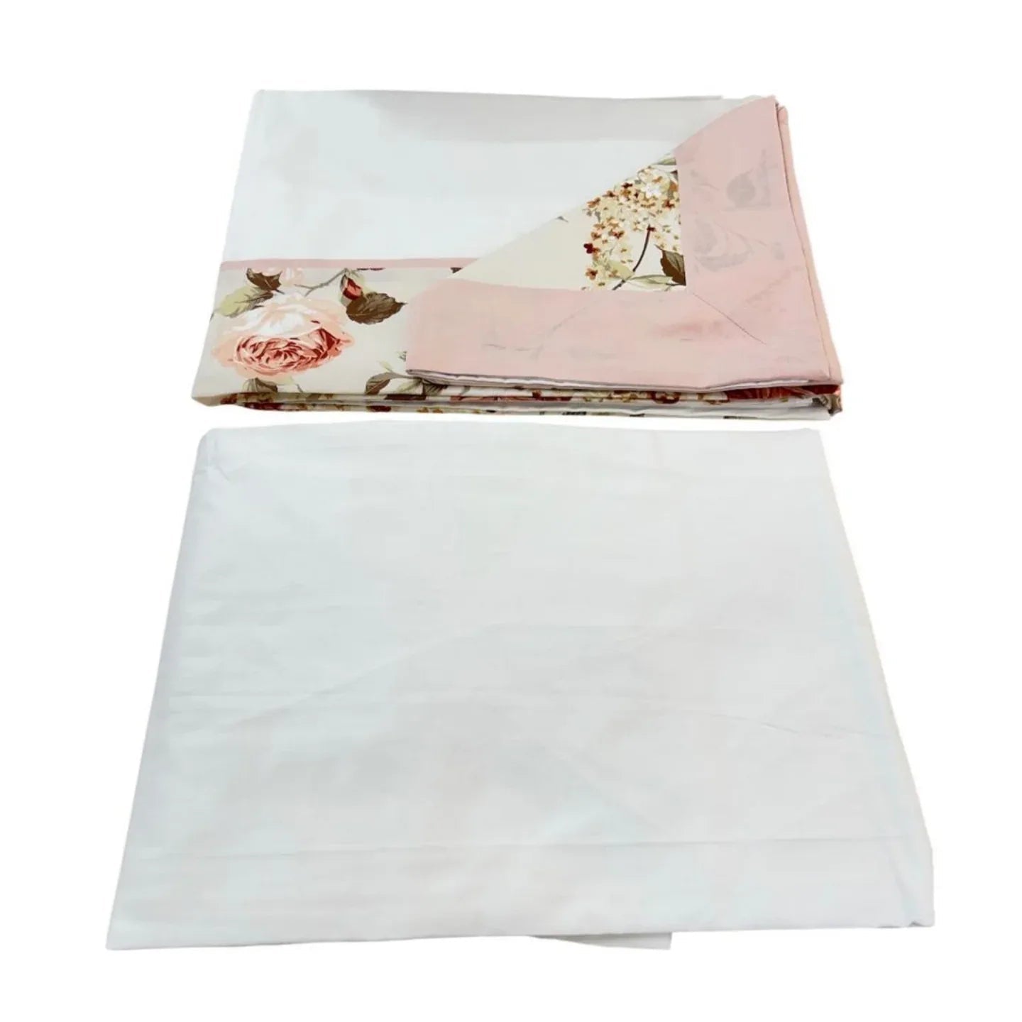 Completo Lenzuola Matrimoniale Alexander Tuscany Home Rose – 100% Cotone - The King Luxury