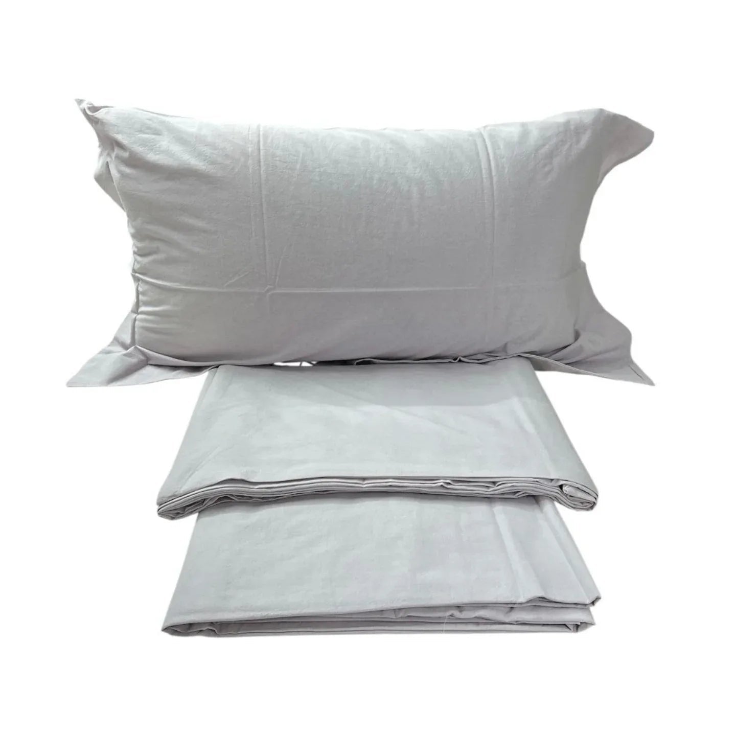 Completo Lenzuola Matrimoniale Alexander Tuscany Home Tinta – 100% Cotone - The King Luxury