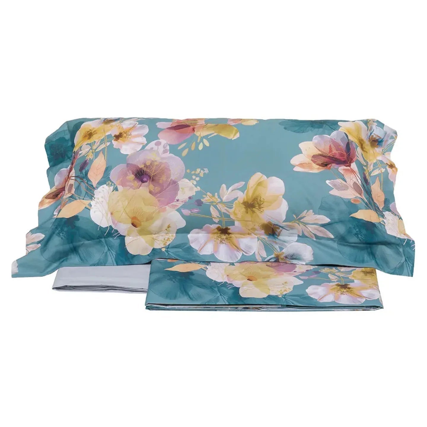 Completo Lenzuola Matrimoniale Yumi in Percalle 200TC – Tessitura Randi - The King Luxury