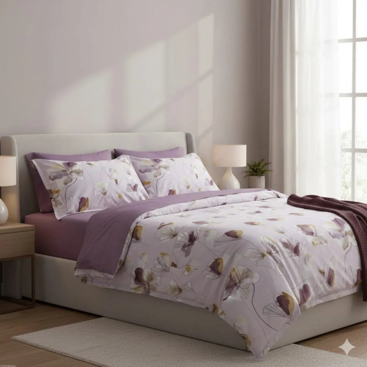 Completo Lenzuola Tessitura Randi Atelier 39 Matrimoniale Percalle di Cotone - The King Luxury