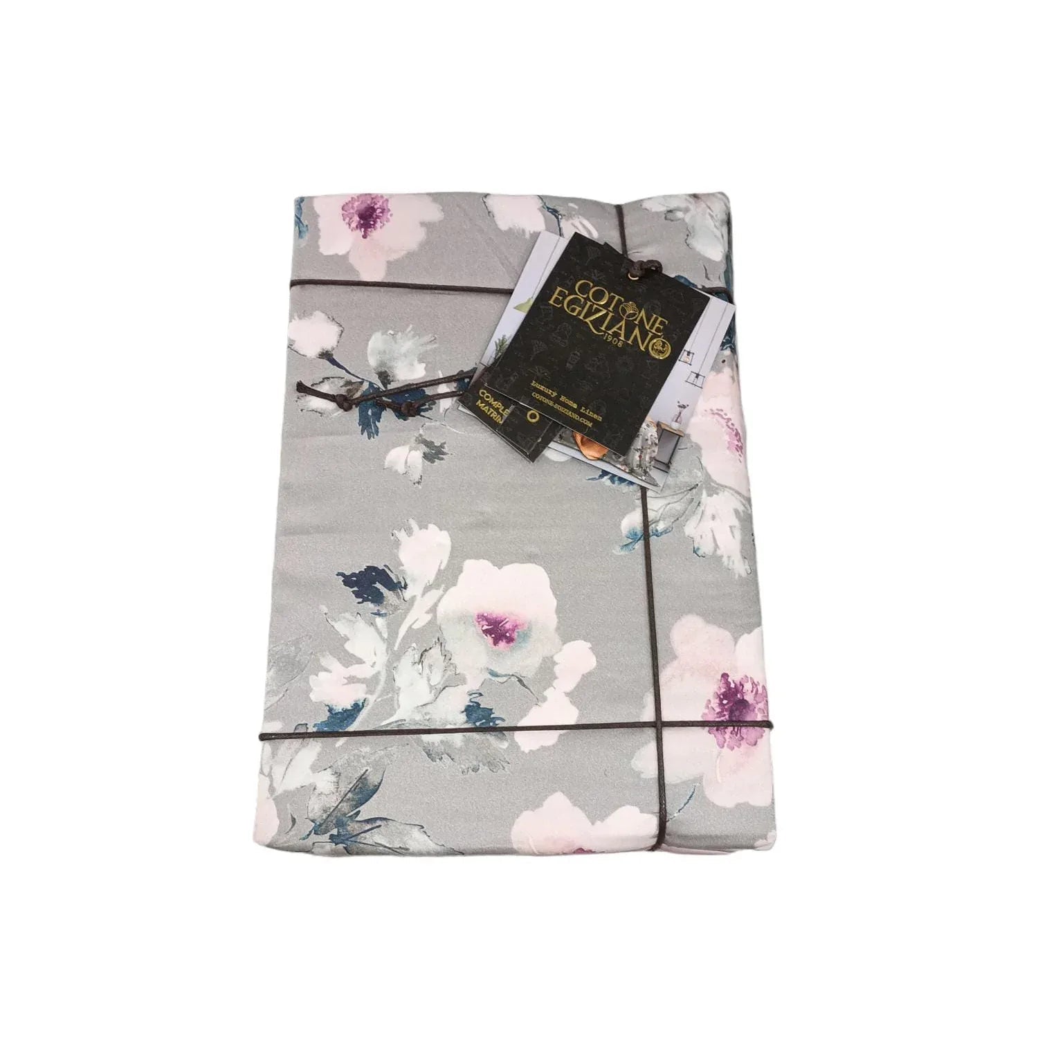 Completo Lenzuola Victorine Matrimoniale Raso di Cotone Eleganti - The King Luxury