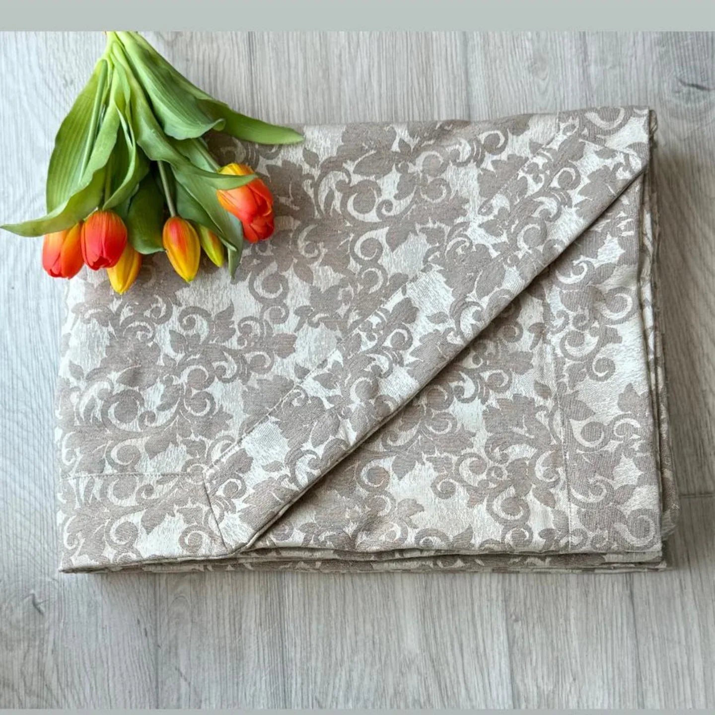 Copriletto Matrimoniale Alexander Tuscany Home Riccioli – Jacquard 260x260 cm - The King Luxury