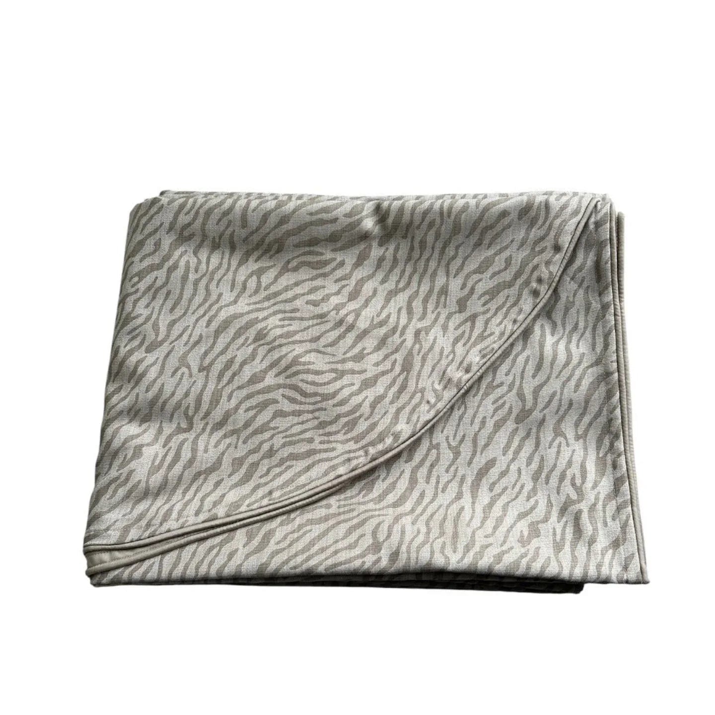 Copriletto Matrimoniale Alexander Tuscany Home Safari – Jacquard 260x260 cm - The King Luxury