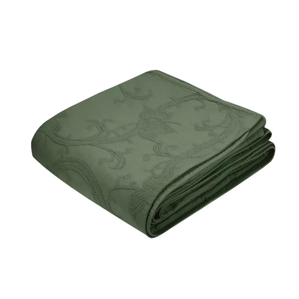 Copriletto Matrimoniale Fiore Tessitura Randi Stone Washed - The King Luxury