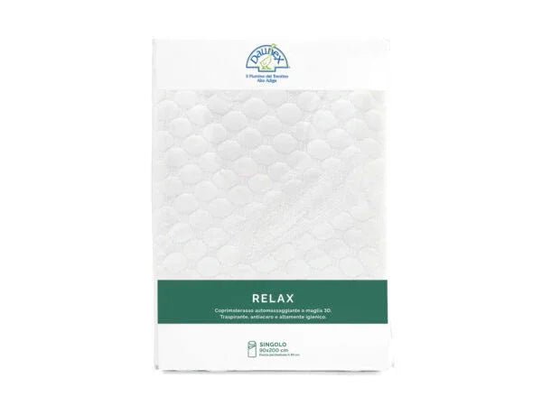 Coprimaterasso Daunex Relax Singolo 90x200 + 30 cm - The King Luxury