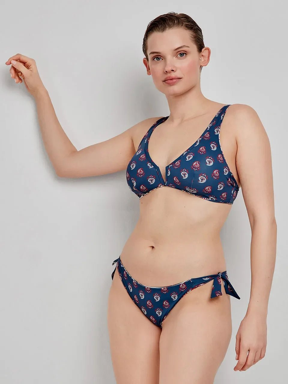 Costume Gisela 2/30222BT Bikini Reversibile Etnico - The King Luxury